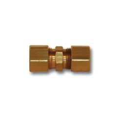 62-6 - Brass Light Pattern Union - 3/8 in Compression x 3/8 in Compression Connection