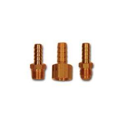 LF29S-8 - Lead-Free Brass Splicer - 1/2 in Hose Barbed x 1/2 in Hose Barbed, 2 in Long, 150 psi