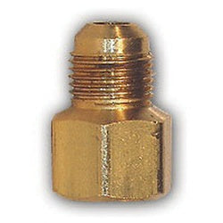 LF46-86 - Lead-Free Brass Adapter - 1/2 in Male Flared to 3/8 in FNPTF