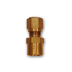 NT66-86 - 1/2 in OD x 3/8 in FNPT Brass Adapter for Nylon Tubing