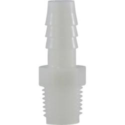 33024W - 1-in Barbed x 3/4-in MIP Straight Nylon Adapter