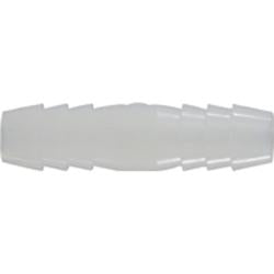 33480W - Nylon Splicer for 1-1/4 in Barbed Hose Connections, Max 125 psi, -40 to 200°F