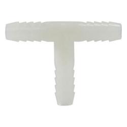 33433W - 1/2-in Hose Barbed Nylon Tee Fitting, 125 psi, -40 to 200°F Temperature Range