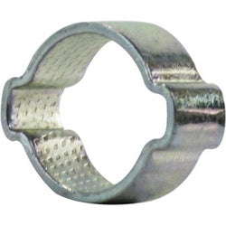 1010002 - 3/16 in Zinc-Plated 2-Ear Hose Clamp for Secure Hose Fastening