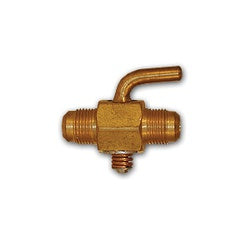 1010SAE - Brass Shut-Off Cock with 5/8 x 5/8 in Flared Connections