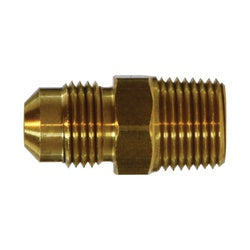 10264SS - SAE 45-Degree Flare Adapter - 3/8 in Male Flared x 3/8 in Male NPT Stainless Steel