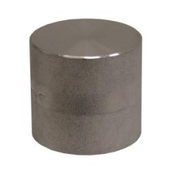 103475 - 1 in Threaded Cap Fitting, 304L Stainless Steel, 3000 lb Pressure Rating