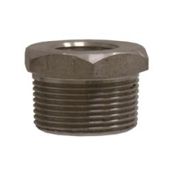 103523 - Stainless Steel Hex Bushing 1-1/2 in MPT x 1 in FPT, ASME B1.20.1 Compliant