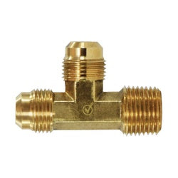 704051-0404 - 1/4 in x 1/4 in x 1/4 in Lead-Free Brass Male Run Tee Fitting