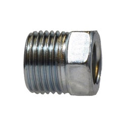 12018 - 3/16 in Steel Nut for Inverted Flared Connections, Hex Size 0.43 in, 0.56 in Length