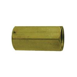 16013 - 1/2 in Brass Double Compression Sleeve Break-Away Nut with 0.69 in Hex, 0.92 in Length