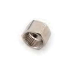 700661-04 - 1/4 in Compression Nut, Lead-Free Brass, Chrome-Plated Finish