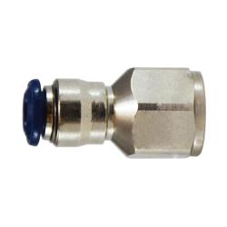 20032N - 1/8-in Push-to-Connect x 1/8-in Female NPT Brass Adapter, 0.93-in Length