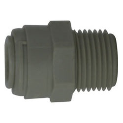 20046P - 5/32 in Push-in to 1/4 in MIP Straight Plastic Adapter