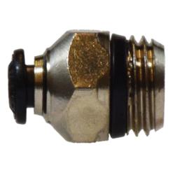 20620N - 4 mm Push-to-Connect x 1/8-in Male Global Thread Nickel-Plated Brass Adapter