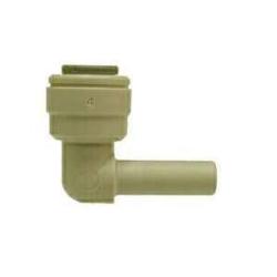 20742P - 1/4-in Push-In x 1/4-in Push-On Plastic Elbow Fitting, 150-230 psi Capacity