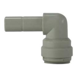 20748P - Plug-In Elbow - 1/2 in Push-In Tube & 1/2 in Push-On Hose Stem