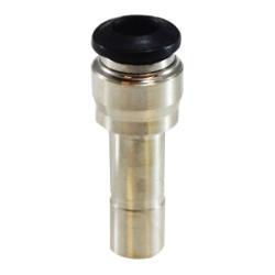 20754N - Brass Stem Reducer - 4 mm Push-to-Connect x 3 mm Plug-In, Nickel-Plated