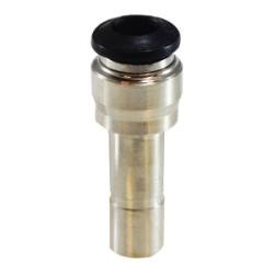 20757N - Brass Stem Reducer - 6mm Push-to-Connect x 5mm Plug-In, Nickel Plated