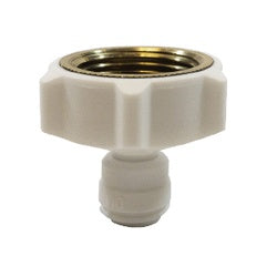 20953P - Acetal Adapter - 1/4 in Push-In x 1/2 in Female BSP, 170 psi, 34-150°F