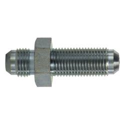 270044 - Steel Bulkhead Union 1/4-in Male 37 deg JIC Flared Fitting, 5000 psi, 375°F