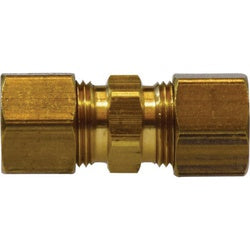 27064 - Brass Union Fitting with 1/4 in Self-Align Sleeve for Plumbing Connections