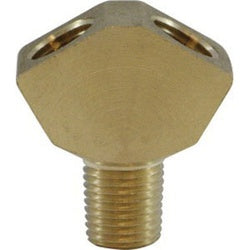 28295 - Brass Pipe Wye Fitting - 1/4-in Female NPTF x 1/4-in Female NPTF x 1/4-in Male NPTF