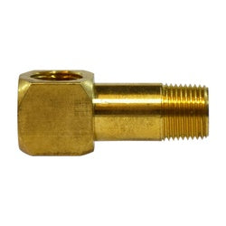28441 - 1-7/16 in Brass D.O.T. Approved 90-Degree Long Street Elbow, Female NPTF x Male NPTF