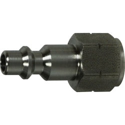 28534SS - 1/4 in FIP Stainless Steel Industrial Interchange Plug, 250 psi Max Pressure