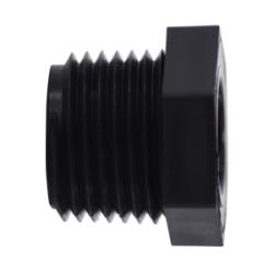 28667B - Polyethylene Hex Bushing - 3/4-in MPT x 3/8-in FPT, 125 psi, -65 to 190°F