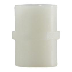 28765W - 1 in FPT x 1 in FPT Nylon Coupling with 125 psi Pressure Rating