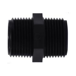 28800P - 3 in MPT x 3 in MPT Polypropylene Hex Nipple Fitting, 125 psi Pressure Rating