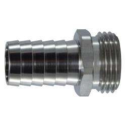 30041SS - 5/8 in x 3/4 in 316 Stainless Steel Garden Hose Swivel Adapter