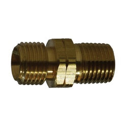 30406 - 9/16-18 LH x 1/4-in Male Brass Welding Hose Connector