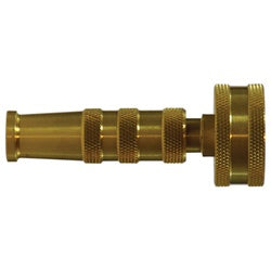 30640 - 3/4-in Brass Crossed Pattern Nozzle for Garden Hose, Max 75 psi