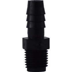 33007B - 1/4-in Hose Barbed x 1/2-in MIP Polyethylene Adapter