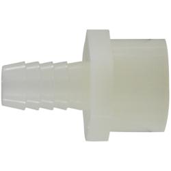 33057W - 3/8 in Hose Barbed to 1/8 in FIP Nylon Adapter for Various Applications