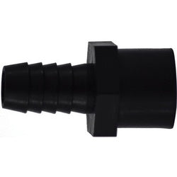 33062P - Polypropylene Adapter - 1/2 in Hose Barbed x 3/8 in FIP, Max Pressure 125 psi