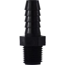 33324P - 4 in Hose Barbed to 4 in MIP Polypropylene Adapter