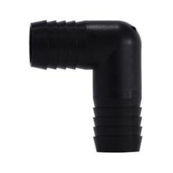 33395P - 90-Degree Polypropylene Elbow Fitting - 5/8 in Hose Barbed Connections