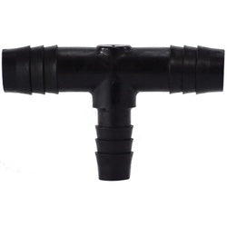 33435B - 1/2 in Hose Barbed x 1/2 in Hose Barbed x 3/4 in Hose Barbed Polyethylene Reducing Branch Tee