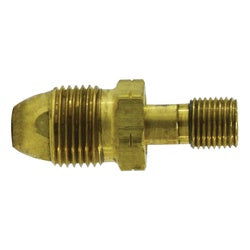 34088 - Brass Hard Nose Adapter 0.88 in Male POL x 9/16 in FPT