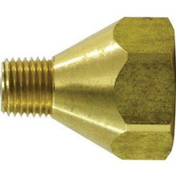 34112 - Brass Adapter, 3/8 in MPT x 3/8 in Female POL Connection