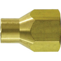 34121 - Brass Adapter 3/8 in FPT x 3/8 in Female POL, Thread Size 3/8-18
