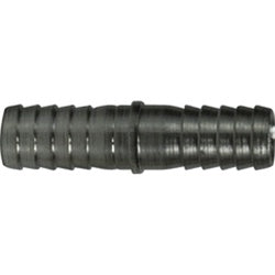 34540 - 3/8 in x 1/2 in 304 Stainless Steel Reducing Splicer for Hoses