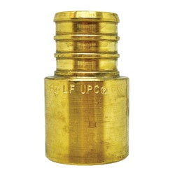 35063S - 1/2 in PEX x 1/2 in Female Sweat Lead-Free Brass Adapter
