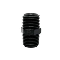 35277 - 1/2-in Male NPT Polyphenylsulfone Hex Nipple Connector Fitting
