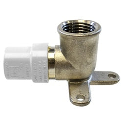 35420SS - 1/2 in CPVC x 1/2 in FPT Stainless Steel Drop Ear Elbow Fitting