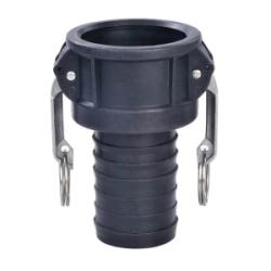 35930 - Polypropylene Cam and Groove Coupler, 1/2 in Type C x 1/2 in Hose Barb