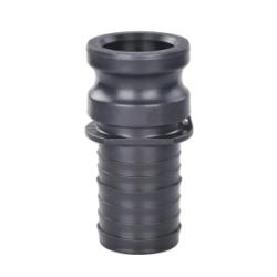 35952 - 1 in Type E Cam and Groove Adapter with Hose Barbed, Polypropylene материал